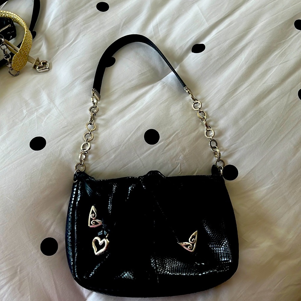Brighton black hand bag. Great condition